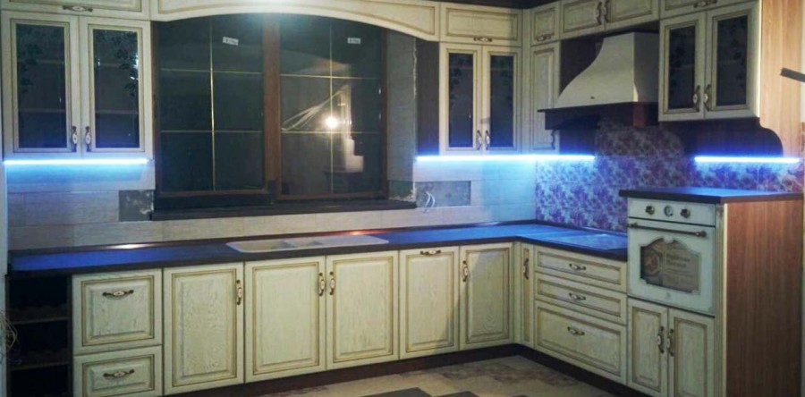 Кухня из дерева Украина (арт. 1318)