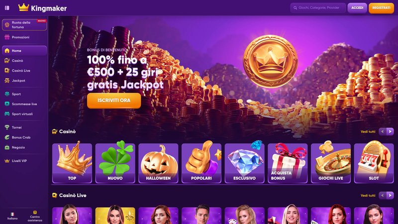 Il Re del Casino: Scopri gli Aspetti Essenziali di Kingmaker Casino in Italia
