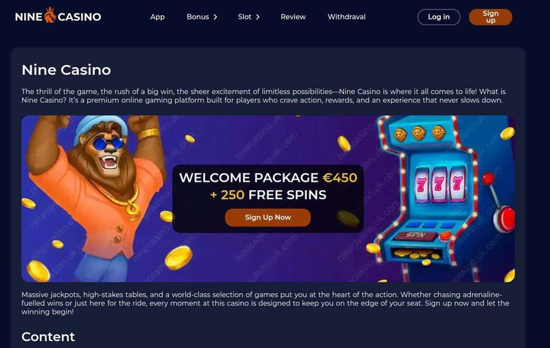 Discover NineWin Casino UK: Exclusive Games and Bonuses Revealed