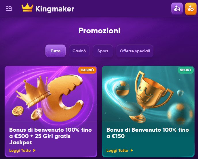 Il Re del Casino: Scopri gli Aspetti Essenziali di Kingmaker Casino in Italia - panoramica
