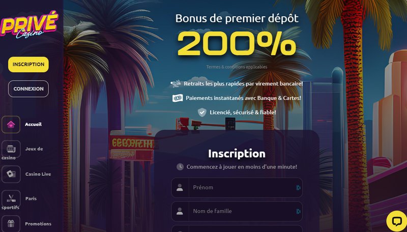 France - privé casino
